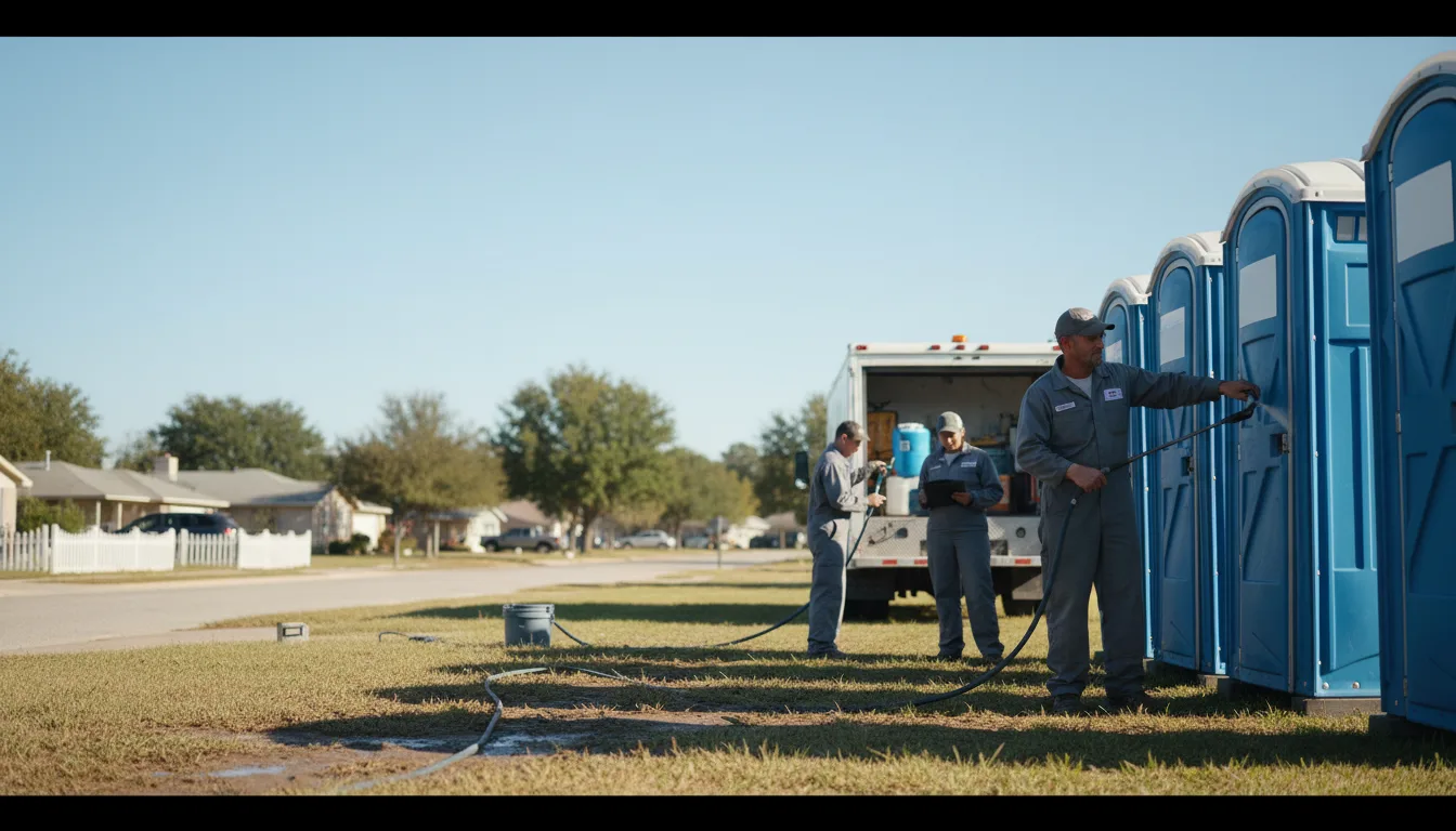 Long-Term Portable Toilet Rental in Mamou, LA near me